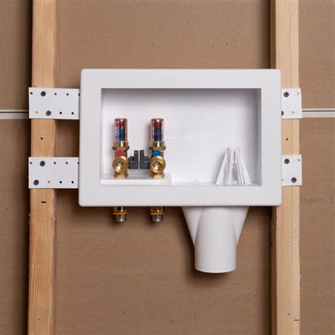 surface mounted washing machine box